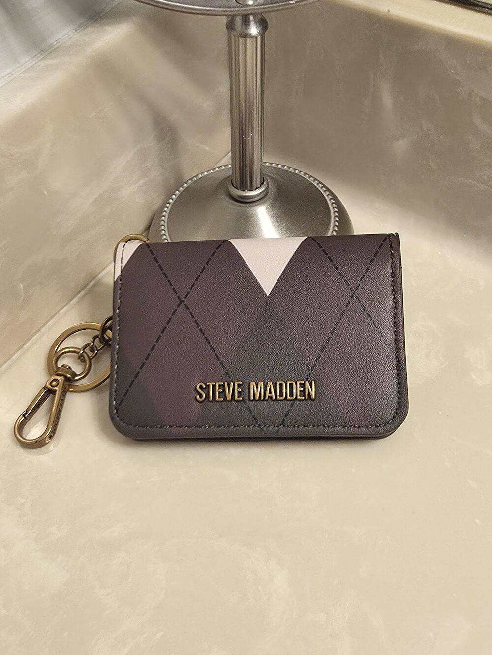 Steve Madden Mini Wallet with Keychain